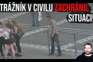 Videorozbor: Opilec vyhrožoval kolemjdoucím smrtí, pak narazil na strážníka v civilu! | Choketopus rozbory