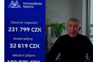 Reklama s Babišem zabrala. Muž z Přerova napřed vydělal tisícovku, pak přišel o statisíce - Novinky