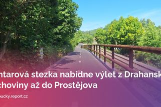 Jantarová stezka nabídne výlet z Drahanské vrchoviny až do Prostějova