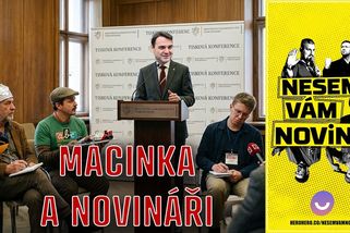 Macinka už bude dělat tiskovky jen pro Ábíčko | Nesem vám noviny