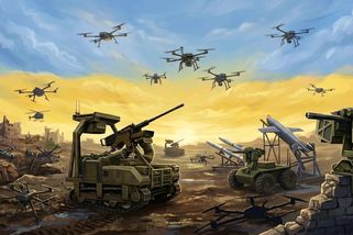 Tak vypadá budoucnost války. Ukrajina dobyla nepřátelskou pozici bez pěchoty, pouze pomocí dronů a pozemních robotů