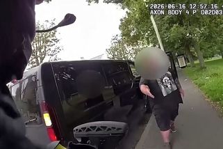 Anglického policistu při pronásledování podezřelého svezla dodávka - Novinky