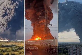 Dým nad Moskvou i Petrohradem. Ukrajinci decimují ruské sklady - Novinky