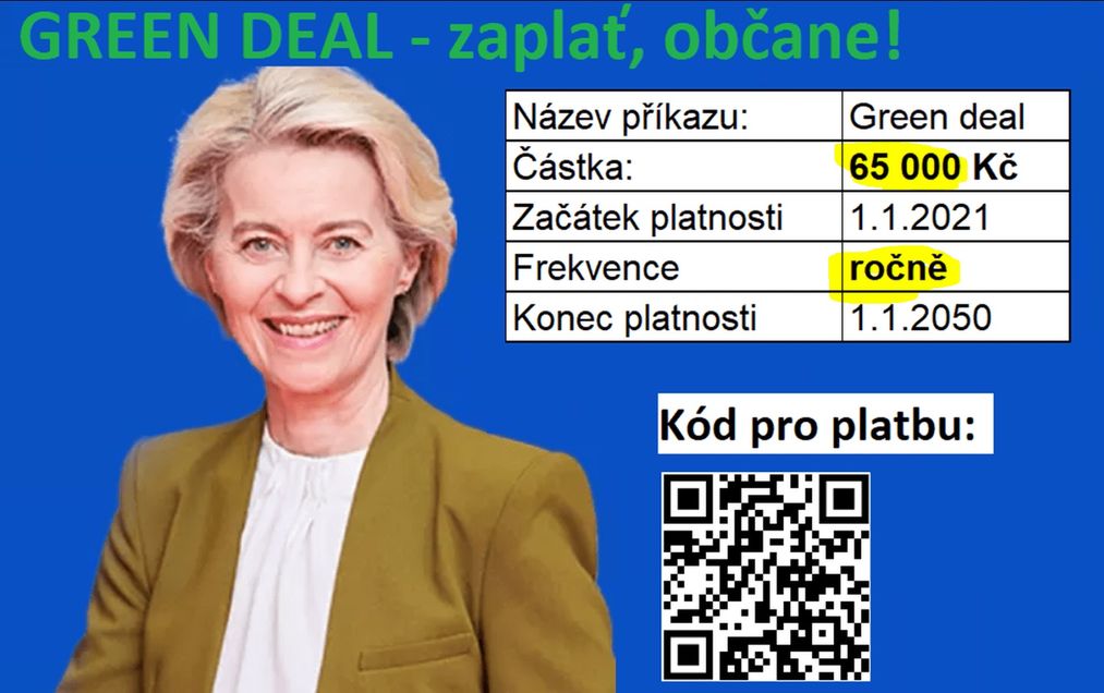 Green deal – kolik nás bude stát?