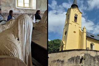 Kostel duchů v Lukové na Plzeňsku dál děsí i přitahuje turisty