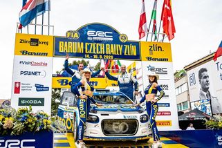 Pech stihl při Barum rallye točit i zmrzlinu, desáté místo bere