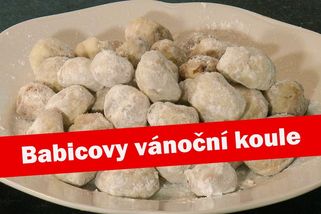 Úžasné vánoční kuličky, po kterých se jen zapráší. Vyzkoušejte Babicův rodinný recept | Babicova televize