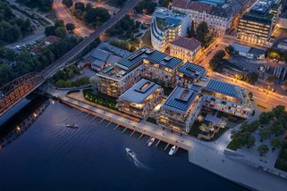 Luxusní byty koncipované po vzoru nejlepších hotelů. Takhle bude vypadat Bay 55 na Smíchovském nábřeží.