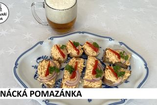 Hanácká pomazánka k pivu | Dnes Vaří Děda