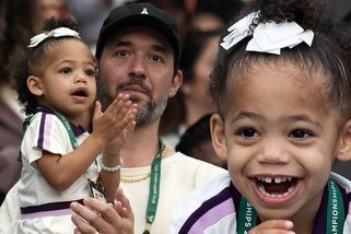 Rozkošná dvouletá dcera Sereny Williams nadšeně fandila mamince na Wimbledonu