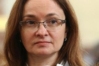 Šéfka ruské centrální banky Elvira Nabiullinová ně...