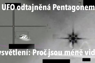 Největší proměna fenoménu UFO potvrzena: Kamerové záznamy uvolněné Pentagonem odhalily maskování | Badatelé