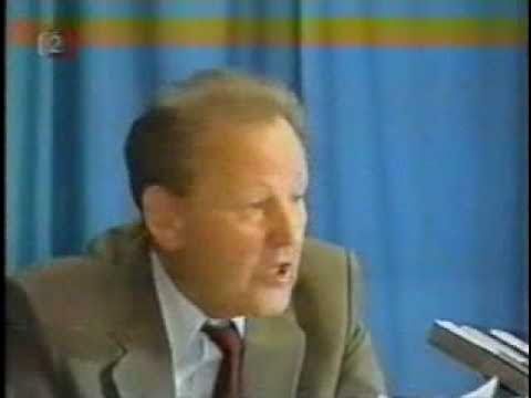 Milouš Jakeš 1989 Červený hrádek - ekonomické otázky, sestřih