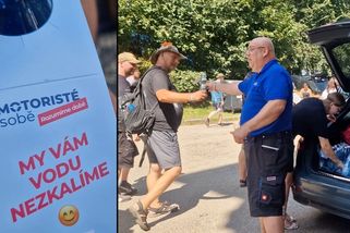 Motoristé rozdávali vodu na metalovém festivalu, organizátoři byli proti - Novinky
