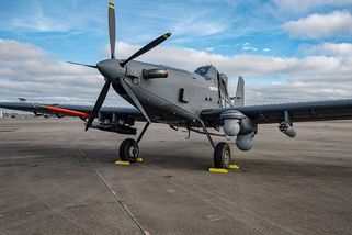 Z pole do boje: Nový letoun Skyraider II vznikl z civilního stroje a míří do války