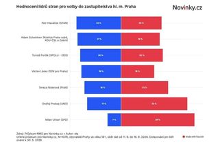 Exkluzivní průzkum: Kandidáti ANO a SPD na primátora v Praze propadli - Novinky