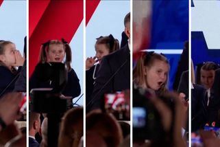 Pětiletá dcera Nawrockého zastínila projev vítěze polských voleb - Novinky