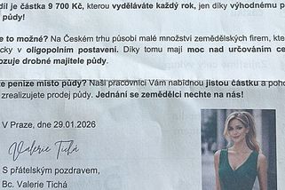 Záplavy letáků s „výhodným“ prodejem půdy. Odborníci ale varují před spekulanty - Novinky