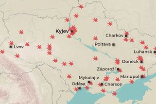 Mapa: Kde Rusko udeřilo proti Ukrajině - Seznam Zprávy