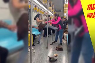 „Mám právo sedět!“ Mladá žena se porvala se seniorkou o sedačku v metru | Tady virál