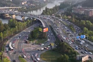 Dopravu v Praze a kolem ní jsme sledovali živě - Novinky