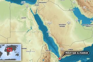Z průlivu Bab al-Mandab uděláme druhý Hormuz, pohrozily íránské revoluční gardy - Novinky