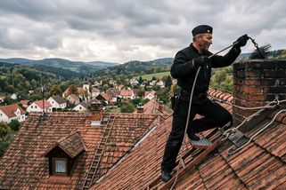 Nezapomeňte na kominíka, termín už se blíží: Za nevyčištěný komín hrozí pokuta