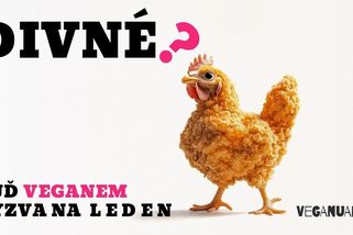 To maso vypadá fakt divně - nová kampaň Veganuary zpochybňuje zavedené (ne)pořádky