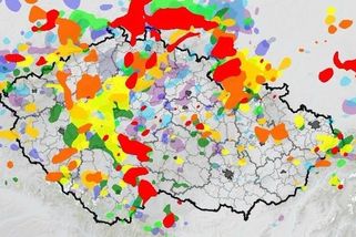 Úterní bouřky budou provázet přívalové deště, hrozí i supercely - Novinky