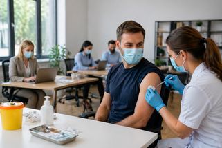 Očkování přímo v práci? Zaměstnavatelé chtějí větší vliv ve zdravotním systému