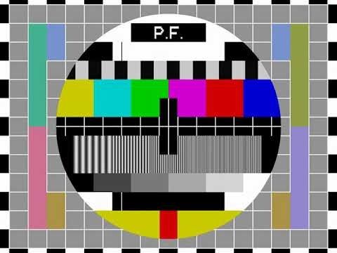 Monoskop - Zkušební televizní obrazec - 1kHz