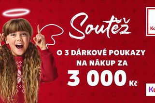 Mikulášská soutěž o tři poukázky za 9 000 korun na nákup v Kauflandu
