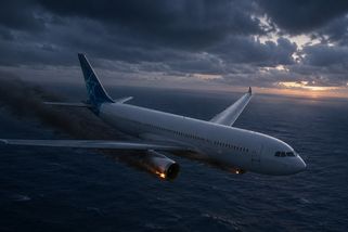 Airbus se 306 lidmi na palubě přišel nad Atlantikem o oba motory. Plachtil sto kilometrů - Médium.cz