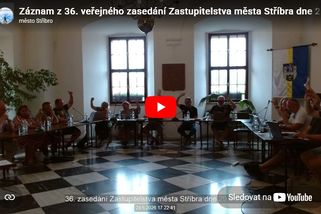 Záznam z 36. veřejného zasedání Zastupitelstva města Stříbra dne 29.6.2026