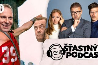 Šťastný podcast: Hašek vychytal ruskou nulu. Medveděv opět vyhrožuje | Šťastné pondělí