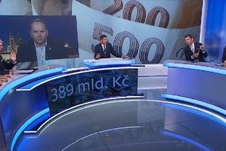 „Vy jste tady bankrotář.“ V živém vysílání bylo dusno, Hřib s Havlíčkem si šli po krku. Dolanský musel zvýšit hlas