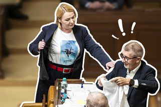 Ministryně Černochová vtipně a originálně utřela Babiše kvůli stíhačkám F-35, ten jen zíral | Události Luďka Staňka