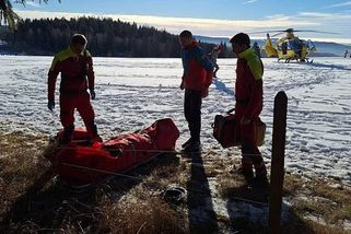 Pád ze srázu na lyžích i z koně, horská služba měla nejen v Jizerkách napilno