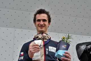 Ondra šel na stěnu a spustil se liják. Ale nehrálo to takovou roli, sportovně uznal - Sport.cz