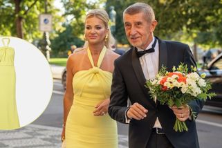 Další bonbonek z šatníku Moniky Babišové: Luxusní šaty za 55 tisíc kazil jen jeden detail