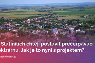 Ve Slatinitích chtějí postavit přečerpávací elektrárnu. Jak je to nyní s projektem?