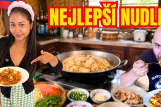Má žena z Asie vaří skvělé filipínské nudle | Recept na bihon | Život s Filipínkou