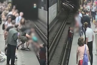 Sedmiletý chlapec s mobilem v ruce spadl do kolejiště metra. Policie zveřejnila dramatické záběry - Novinky