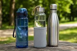 Jak ve vedrech vybrat správnou lahev na vodu: Plast, sklo nebo nerez?