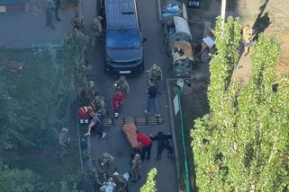 Záběry z místa přestřelky mezi ukrajinskými tajnými službami v Kyjevě - Seznam Zprávy