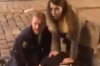 Opilý policista, který vláčel dívku za vlasy, není mimo službu. Šel na neschopenku - Novinky