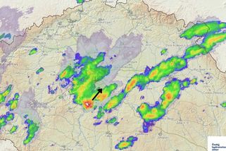 Středními Čechami se prohnala supercela - Novinky