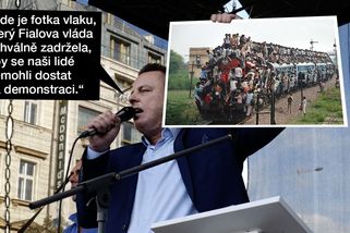 TMBK: Rajchl má důkaz o vlaku, který Fialova vláda nepustila na demonstraci - Seznam Zprávy