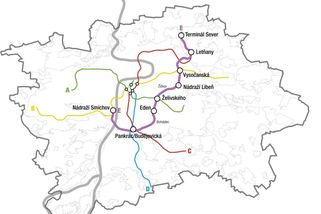Metro E propojí Prahu dokola. Má dostat lidi z aut do MHD - Novinky