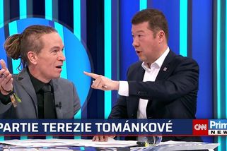 Okamura: Už ani halíř Ukrajincům, klidně mě utlučte čepicemi. Platí daně, opáčil Bartoš | CNN Prima News